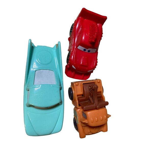 Disney Pixar Cars Set of 3 Plastic Vehcles - Picture 9 of 9